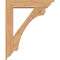 Ekena Millwork Legacy Traditional Smooth Bracket w/ Offset Brace, Western Red Cedar, 7 1/2"W x 36"D x 44"H BKT0806X36X44LEC01SWR - alternate 2
